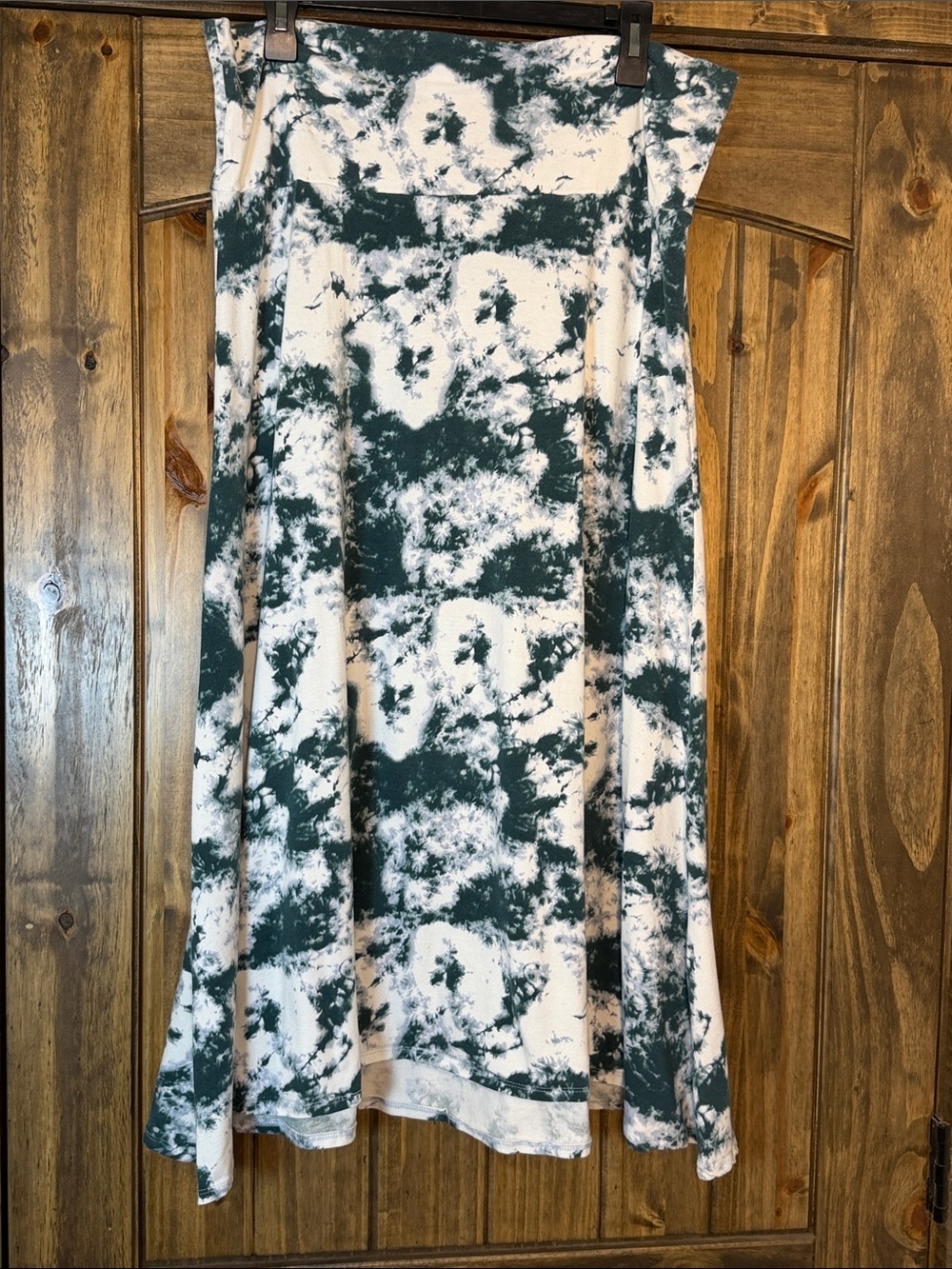 LuLaRoe Roll Top Skirt Tie Dye
